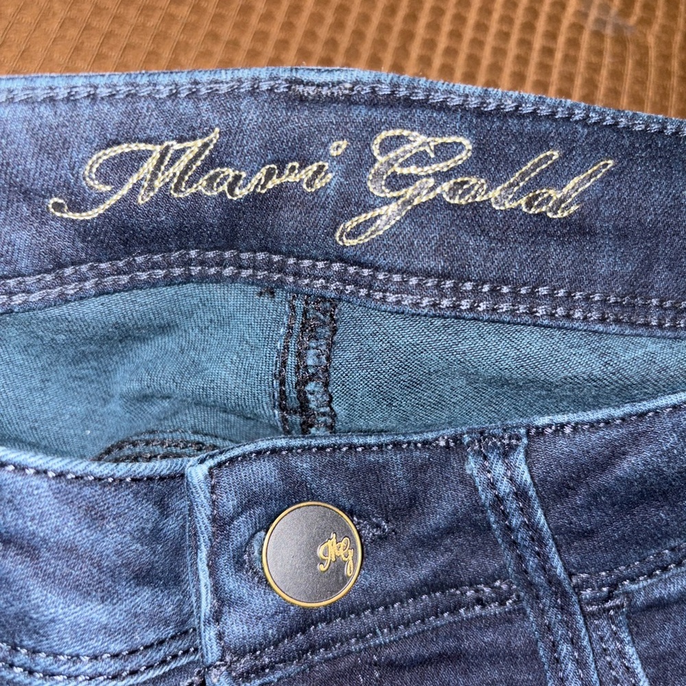 Women's Mavi Gold Indigo Blue Jeans